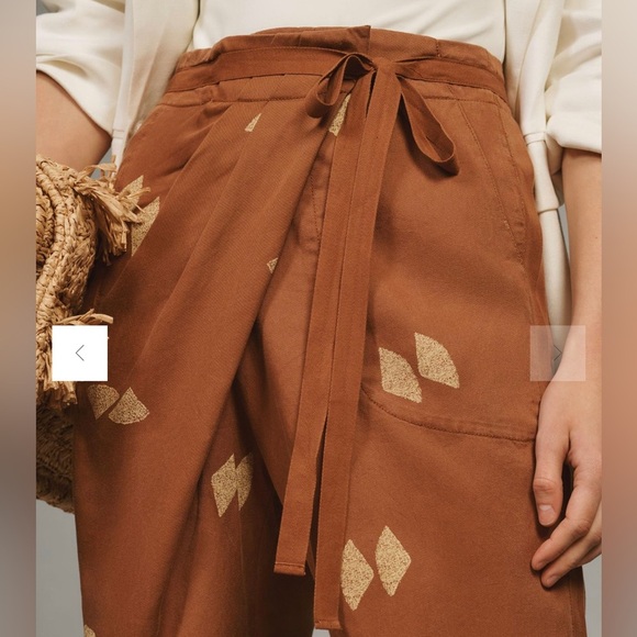 Anthropologie Asymmetrical Harem Pants women’s size 27 - Picture 4 of 7